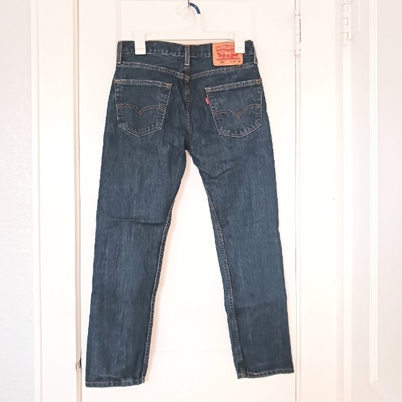 Levi's Straight Fit Jeans SZ 29x30 EUC - Picture 2 of 5